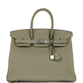 Hermes Birkin 35 Sauge Togo Palladium Hardware