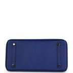 Hermes Special Order (HSS) Birkin 30 Bleu Electric and Bleu Saphir Epsom Brushed Gold Hardware