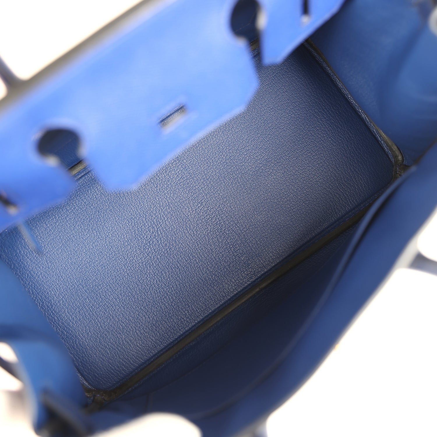 Hermes Special Order (HSS) Birkin 30 Bleu Electric and Bleu Saphir Epsom Brushed Gold Hardware