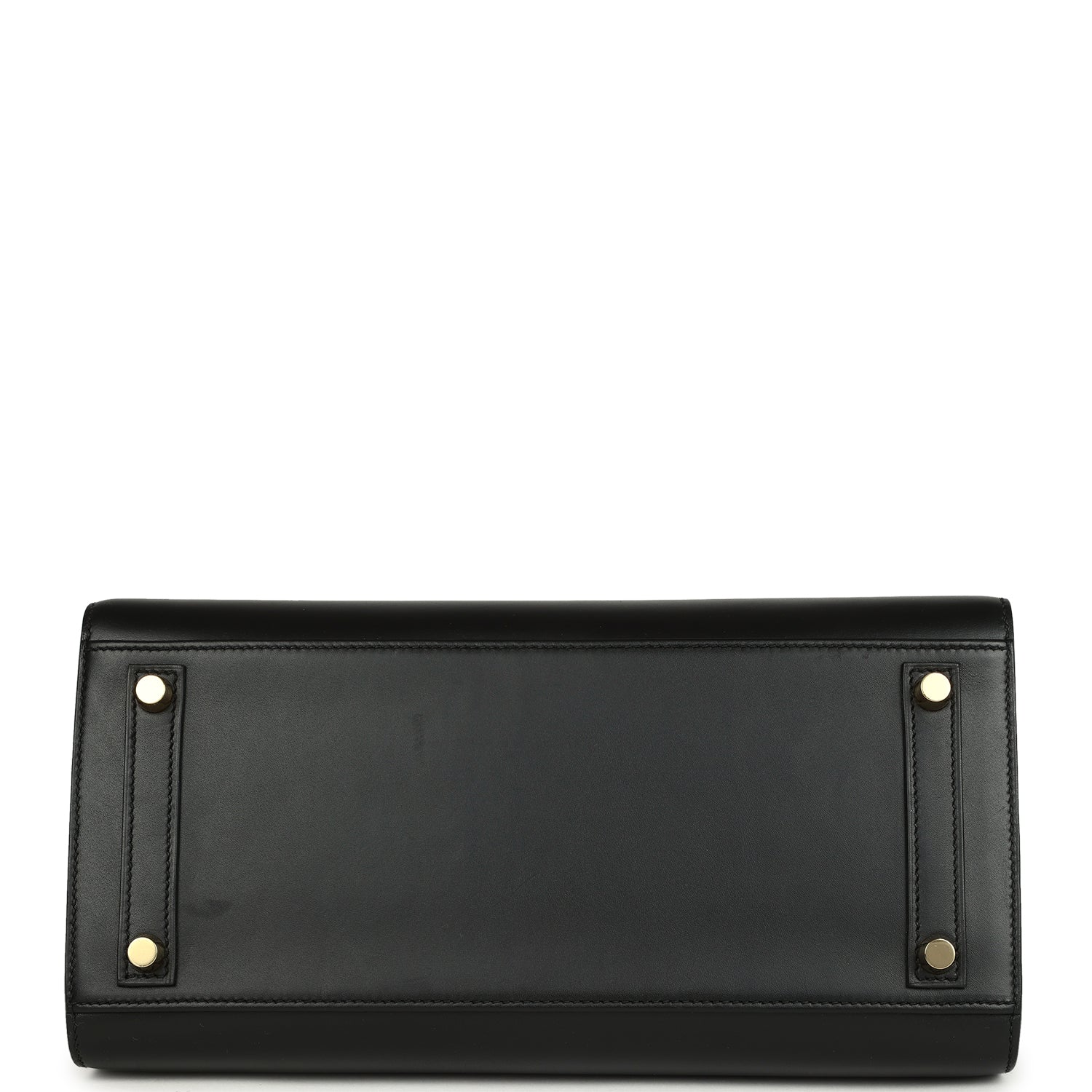 Hermes Birkin Sellier 30 Black Monsieur Gold Hardware