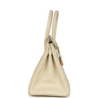 Hermes Birkin 30 Craie Epsom Gold Hardware