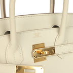 Hermes Birkin 30 Craie Epsom Gold Hardware