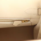 Hermes Birkin 30 Craie Epsom Gold Hardware
