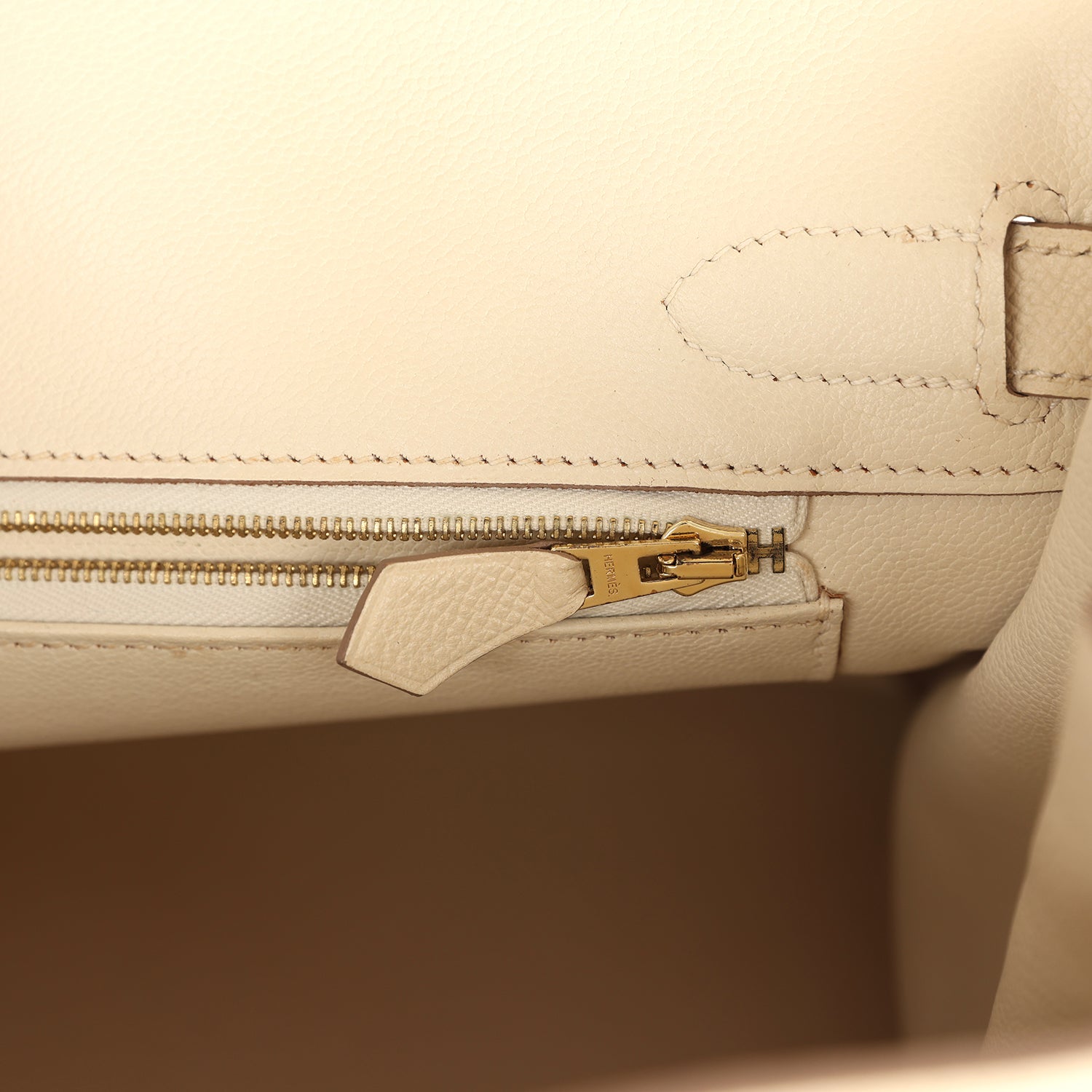 Hermes Birkin 30 Craie Epsom Gold Hardware