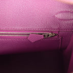 Hermes Birkin 35 Anemone Togo Palladium Hardware