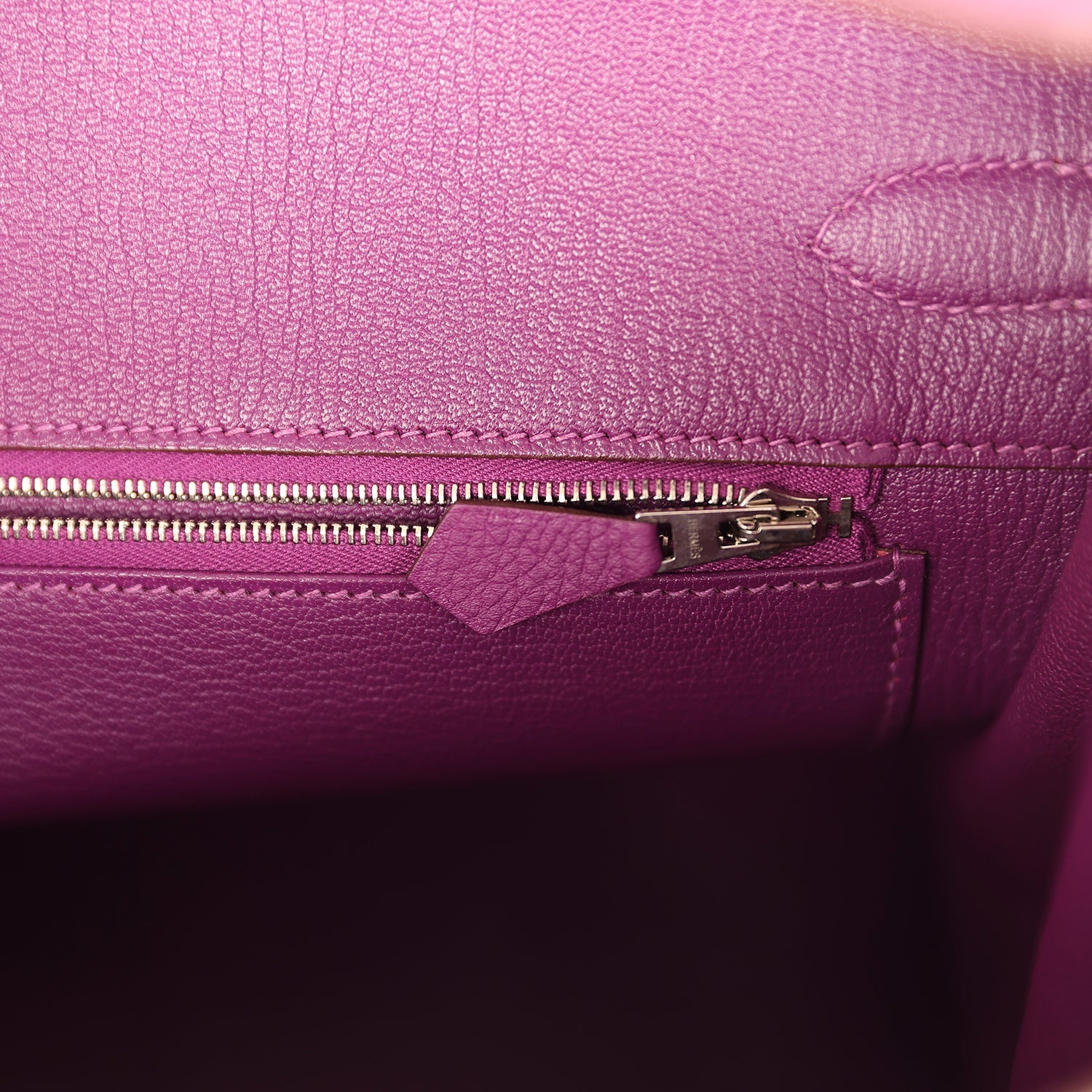 Hermes Birkin 35 Anemone Togo Palladium Hardware
