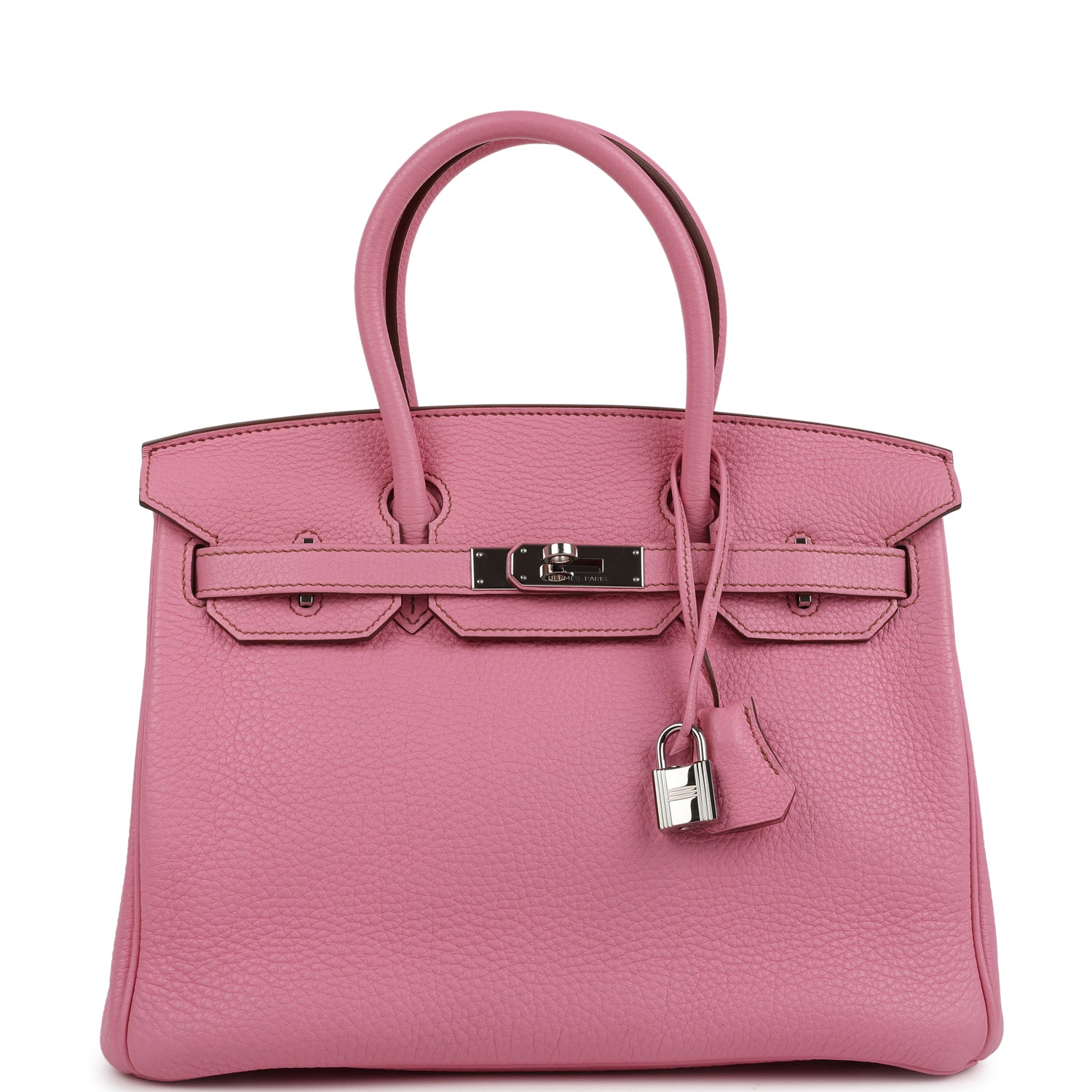 Hermes Birkin 30 Bubblegum Togo Palladium Hardware