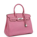 Hermes Birkin 30 Bubblegum Togo Palladium Hardware