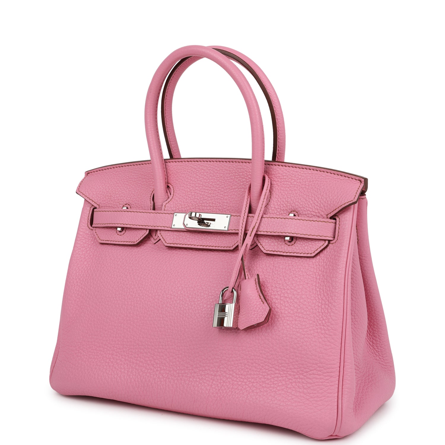Hermes Birkin 30 Bubblegum Togo Palladium Hardware