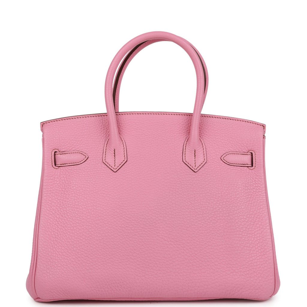 Hermes Birkin 30 Bubblegum Togo Palladium Hardware