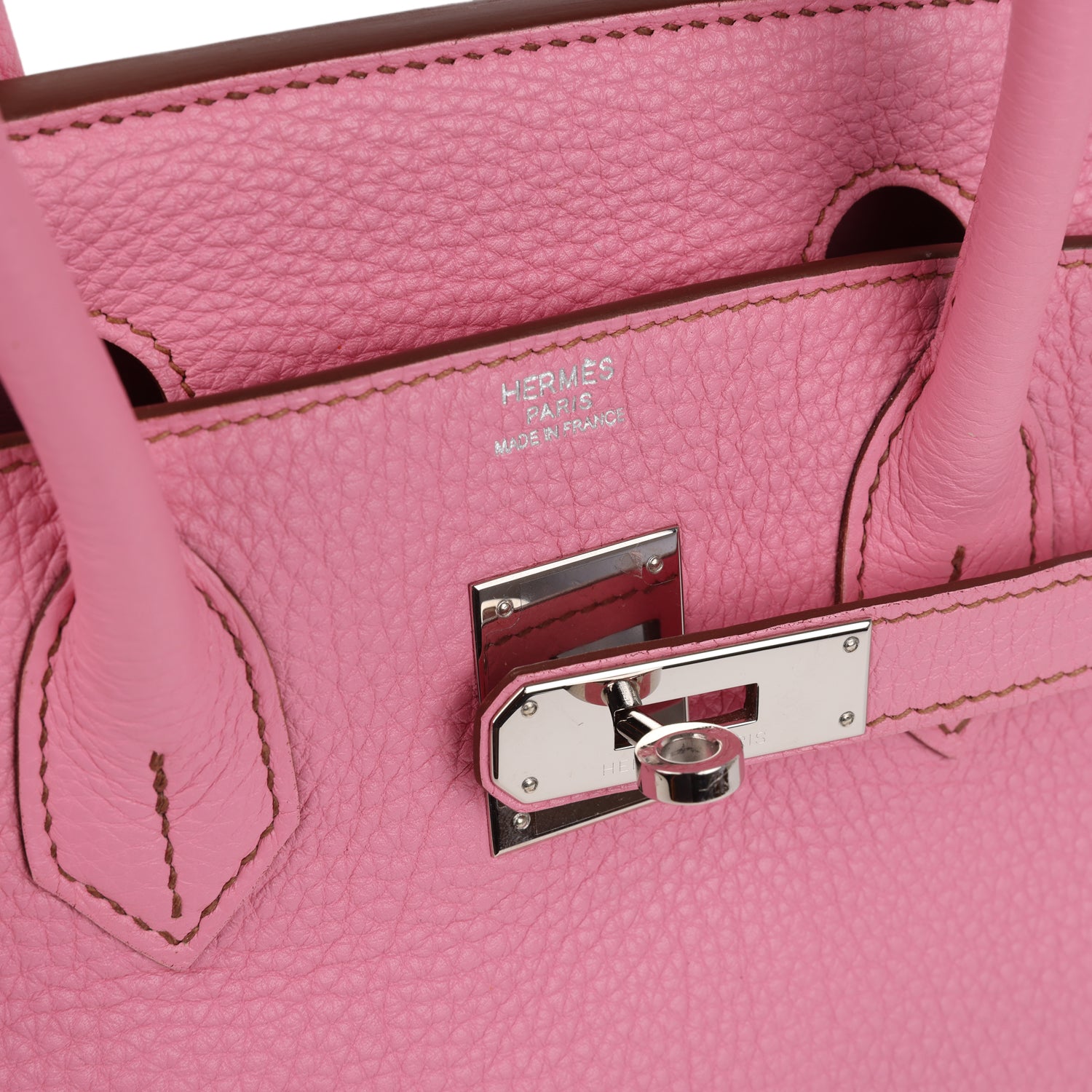 Hermes Birkin 30 Bubblegum Togo Palladium Hardware