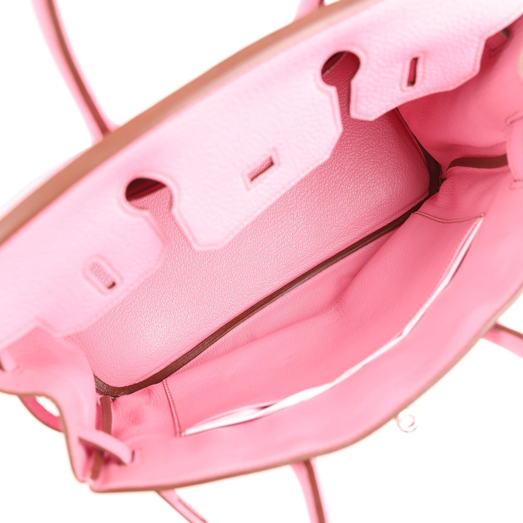 Hermes Birkin 30 Bubblegum Togo Palladium Hardware