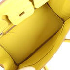 Hermes Birkin 25 Lime Matte Alligator Palladium Hardware
