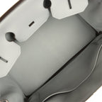 Hermes Birkin 35 Gris Pantin Togo Palladium Hardware