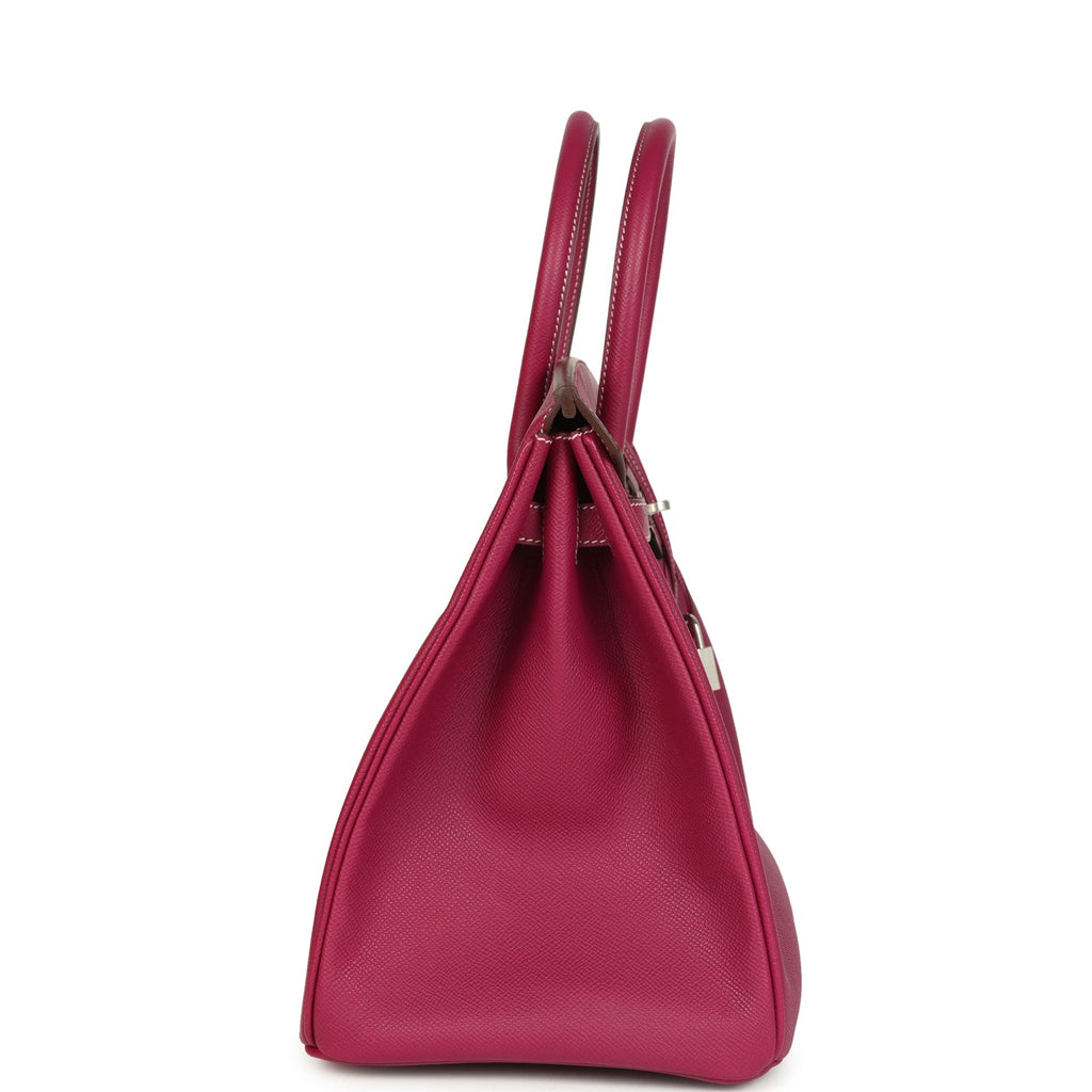 Hermes Birkin 35 Tosca Candy Epsom Palladium Hardware