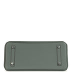 Hermes Shoulder Birkin Light 29 Vert Amande Evercolor Palladium Hardware
