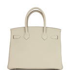 Hermes Birkin 30 Craie Togo Palladium Hardware