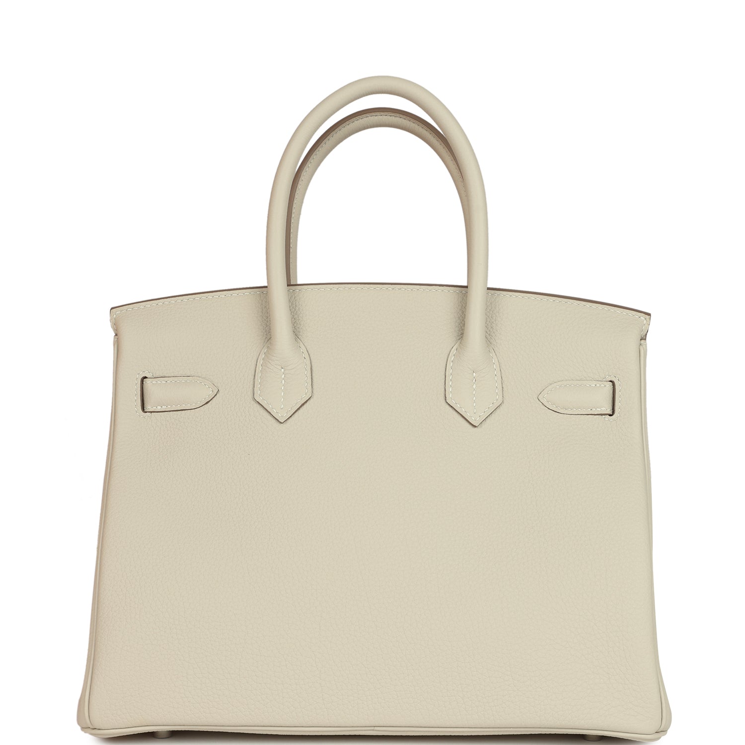 Hermes Birkin 30 Craie Togo Palladium Hardware