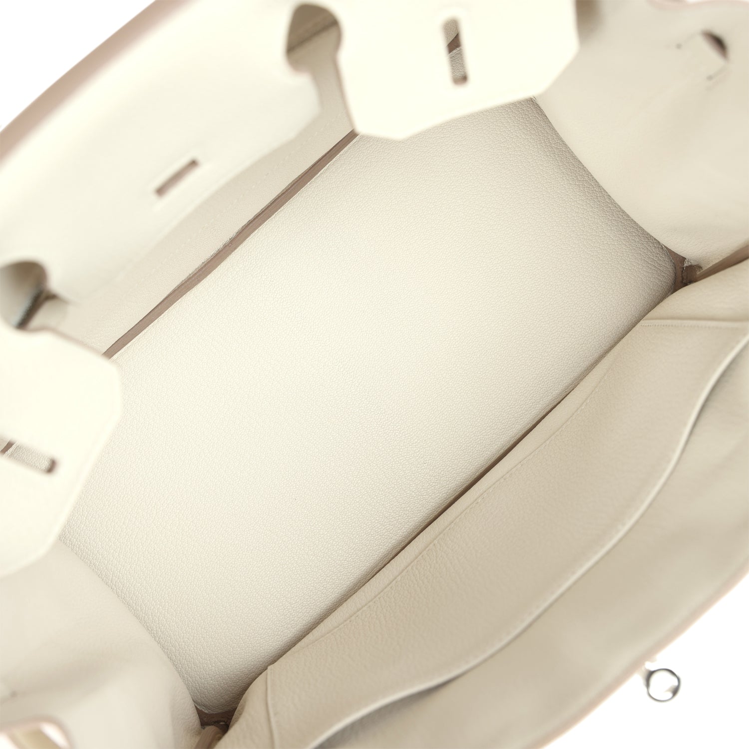 Hermes Birkin 30 Craie Togo Palladium Hardware