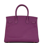 Hermes Birkin 30 Anemone Epsom Gold Hardware