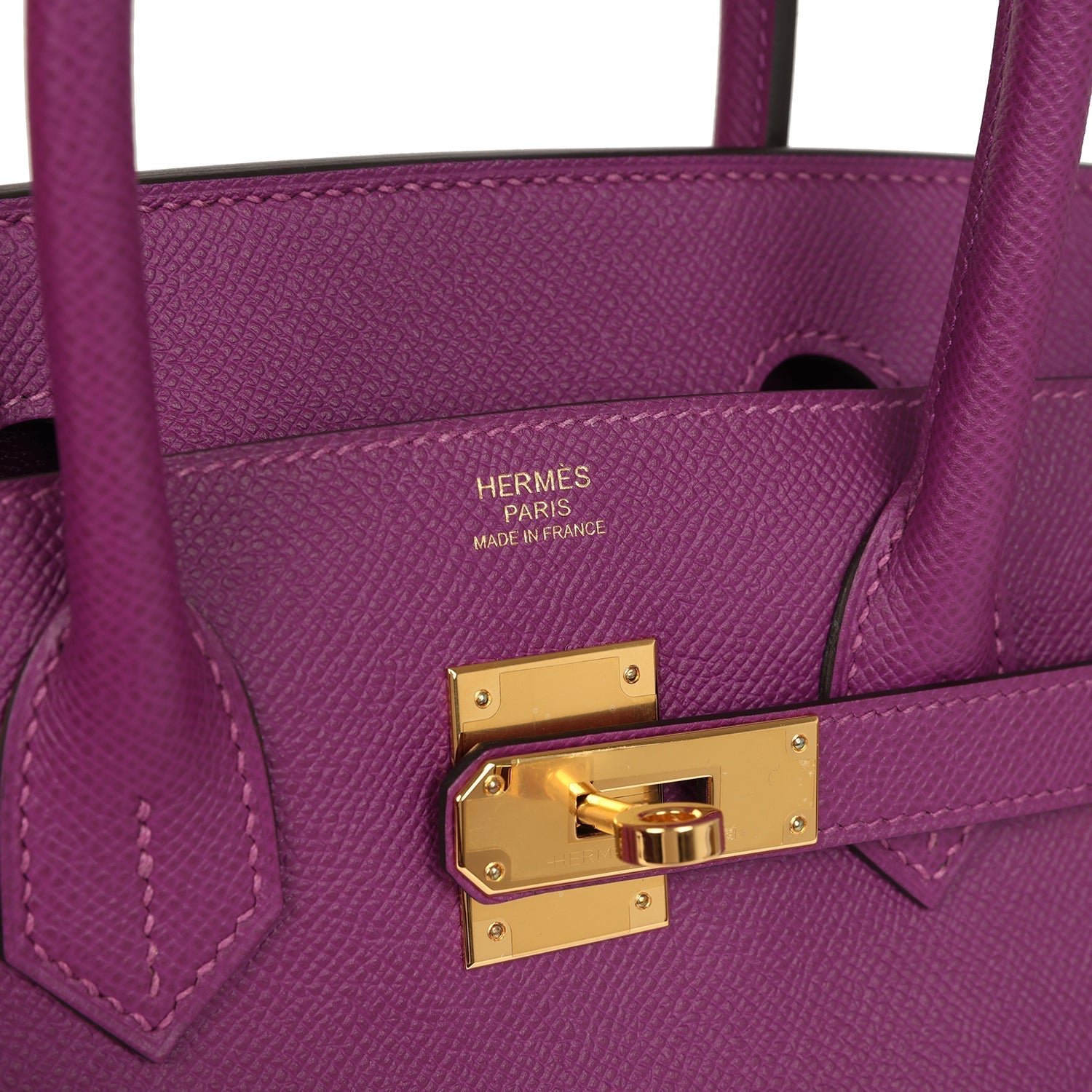 Hermes Birkin 30 Anemone Epsom Gold Hardware