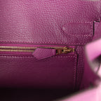 Hermes Birkin 30 Anemone Epsom Gold Hardware