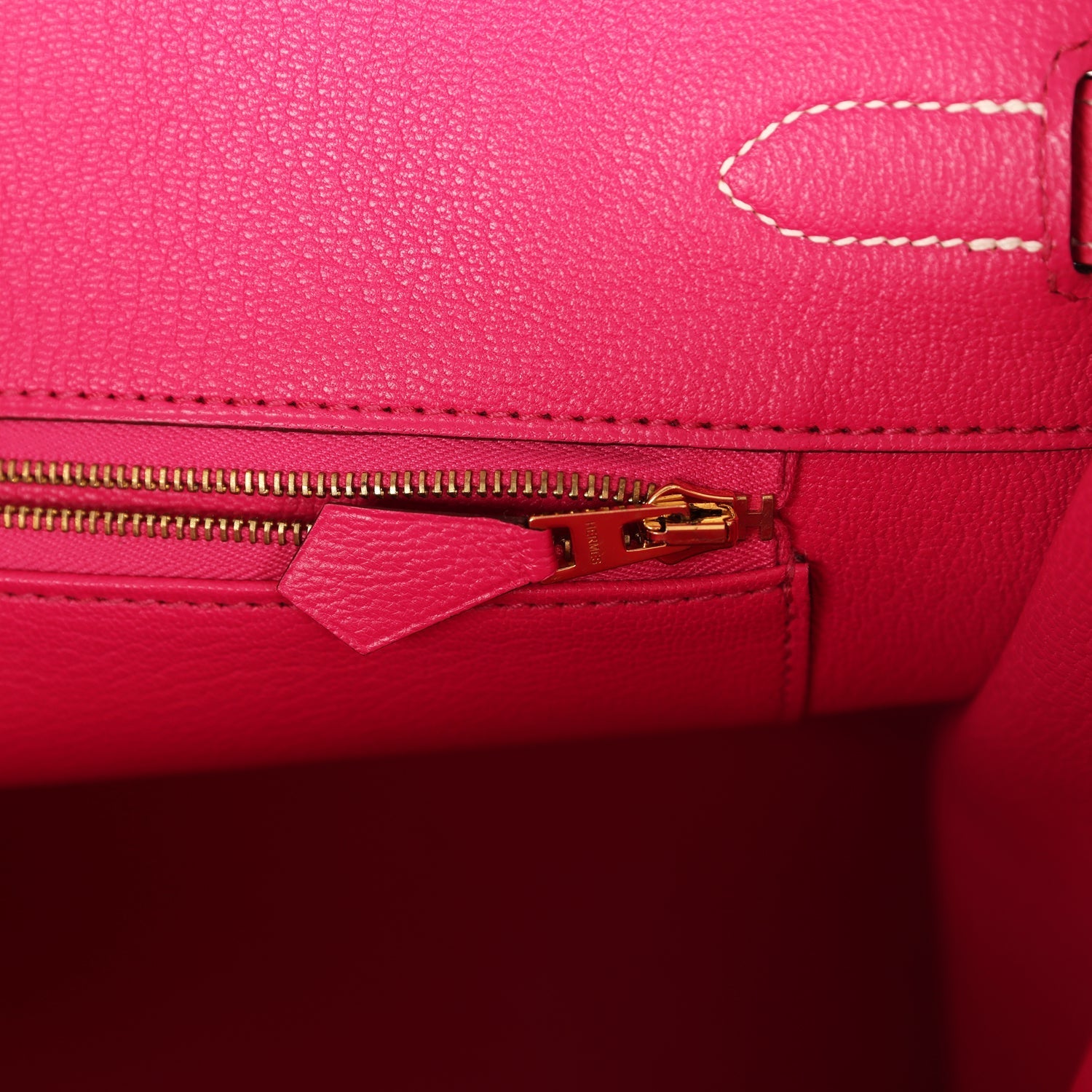 Hermes Special Order (HSS) Birkin 35 Rose Tyrien and Violet Epsom Gold Hardware