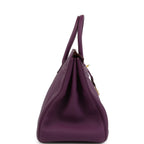 Hermes Birkin 35 Anemone Togo Gold Hardware