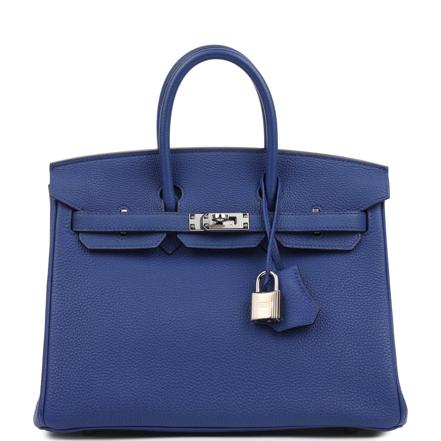 Hermes Birkin 25 Bleu Electric Togo Palladium Hardware
