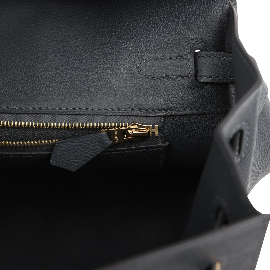 Hermes Birkin Sellier 25 Gris Misty Epsom Permabrass Hardware