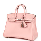 Hermes Birkin 25 Rose Sakura Jonathan Palladium Hardware