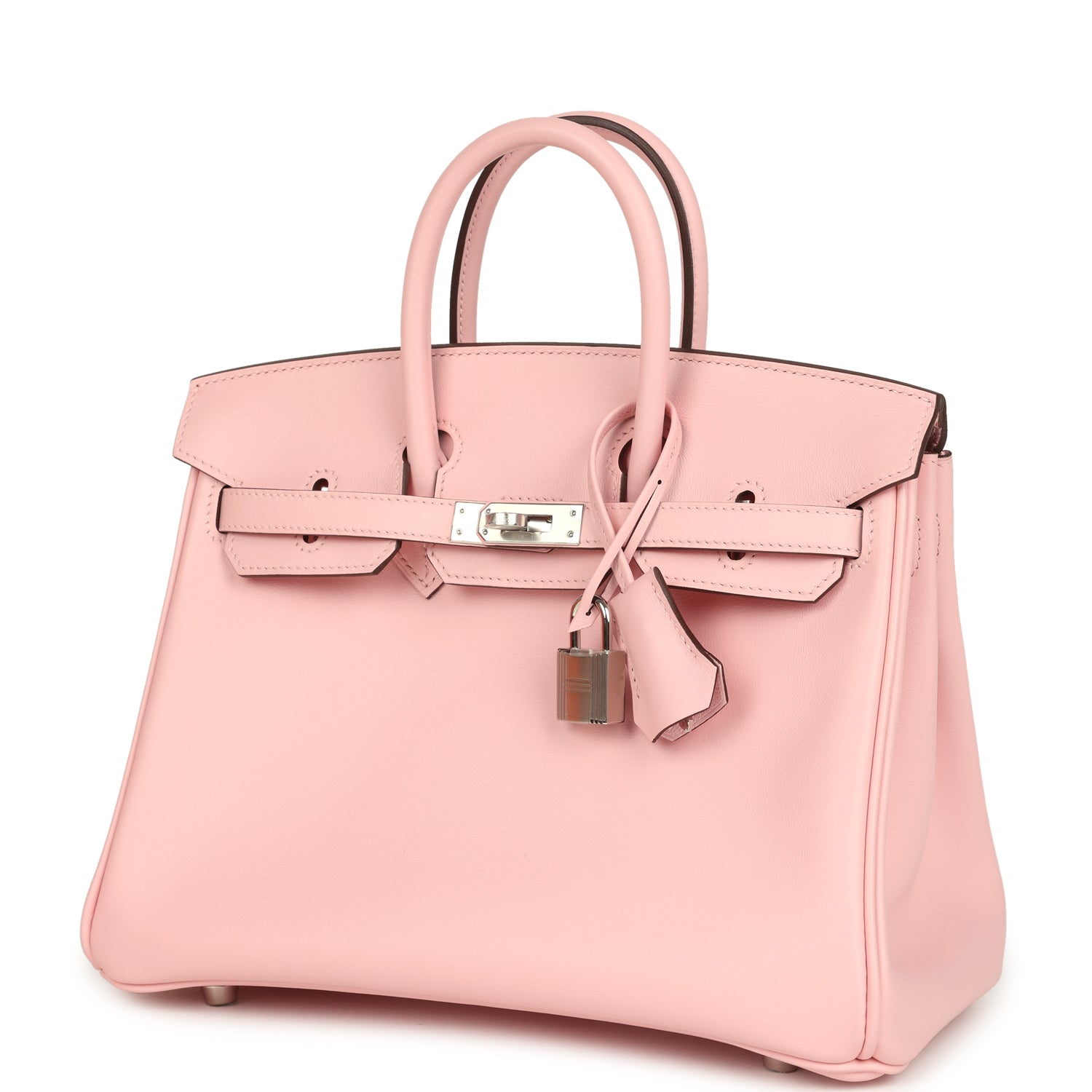 Hermes Birkin 25 Rose Sakura Jonathan Palladium Hardware