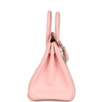 Hermes Birkin 25 Rose Sakura Jonathan Palladium Hardware