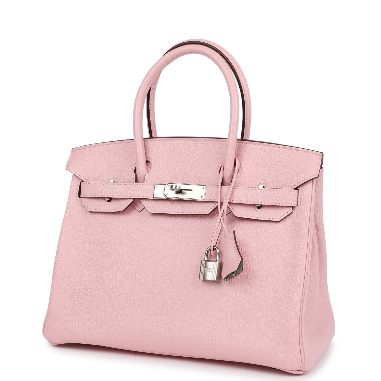 Hermes Special Order (HSS) Birkin 30 Rose Sakura Verso Chèvre Palladium Hardware