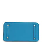 Hermes Birkin 30 Bleu Zanzibar Verso Togo Palladium Hardware