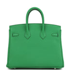 Hermes Birkin 25 Bambou Togo Palladium Hardware