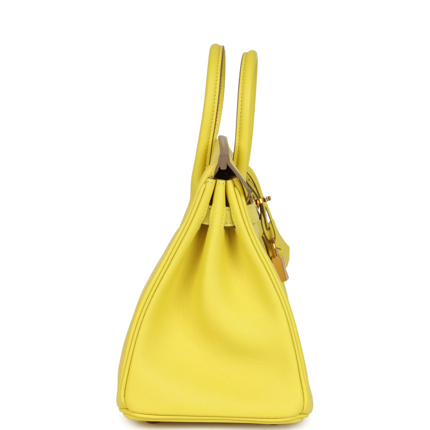 Hermes Birkin 25 Lime Swift Gold Hardware