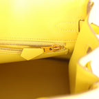 Hermes Birkin 25 Lime Swift Gold Hardware