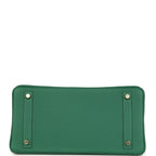 Hermes Birkin 30 Vert Moyen Togo Gold Hardware