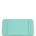 Hermes Birkin 35 Bleu Atoll Togo Gold Hardware