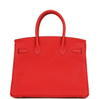 Hermes Birkin 30 Rouge de Coeur Togo Gold Hardware