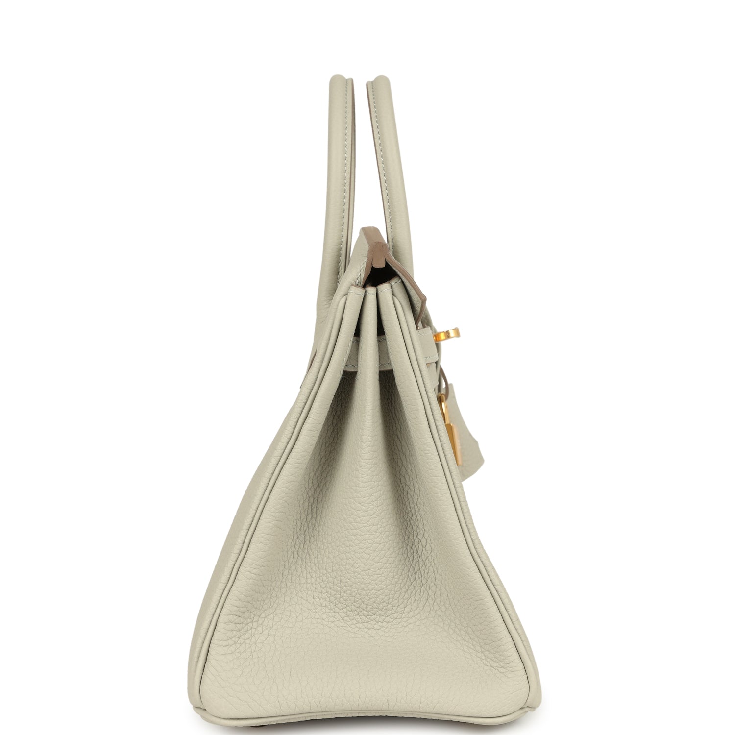 Hermes Birkin 25 Gris Perle Togo Gold Hardware