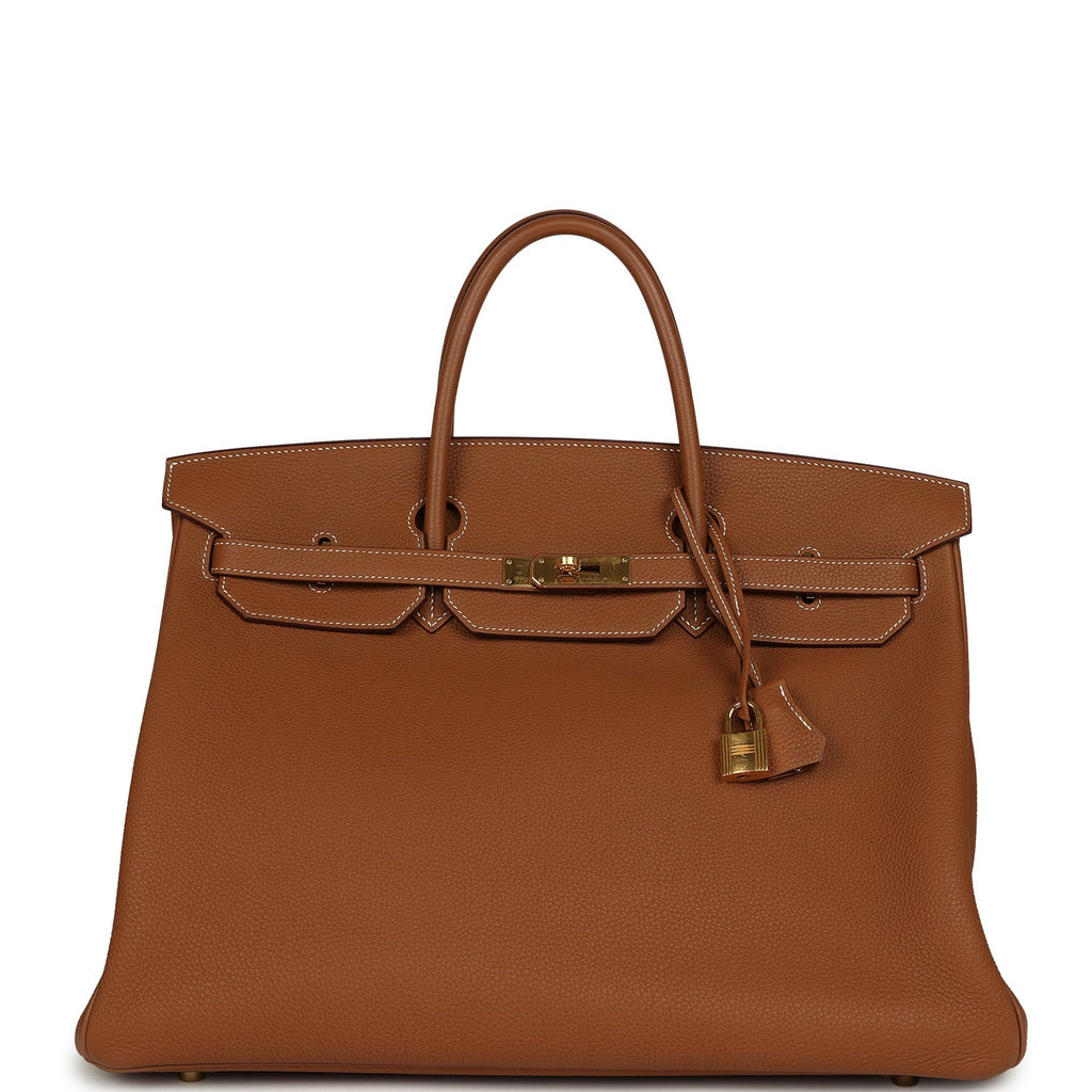 Hermes Birkin 40 Gold Togo Gold Hardware