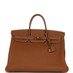 Hermes Birkin 40 Gold Togo Gold Hardware