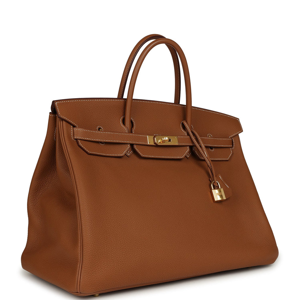 Hermes Birkin 40 Gold Togo Gold Hardware