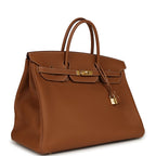 Hermes Birkin 40 Gold Togo Gold Hardware