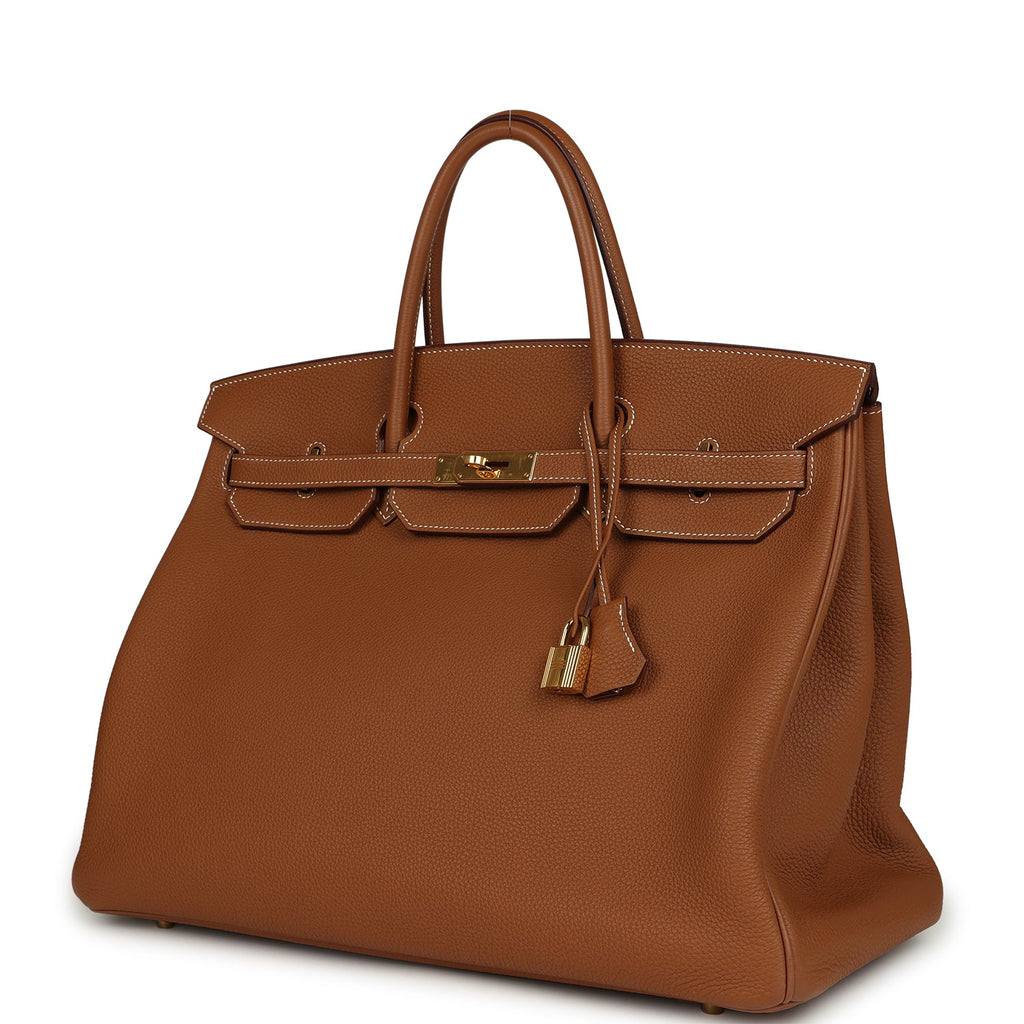 Hermes Birkin 40 Gold Togo Gold Hardware