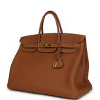 Hermes Birkin 40 Gold Togo Gold Hardware