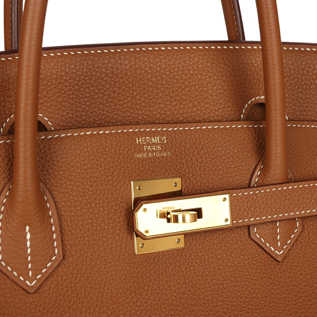 Hermes Birkin 40 Gold Togo Gold Hardware