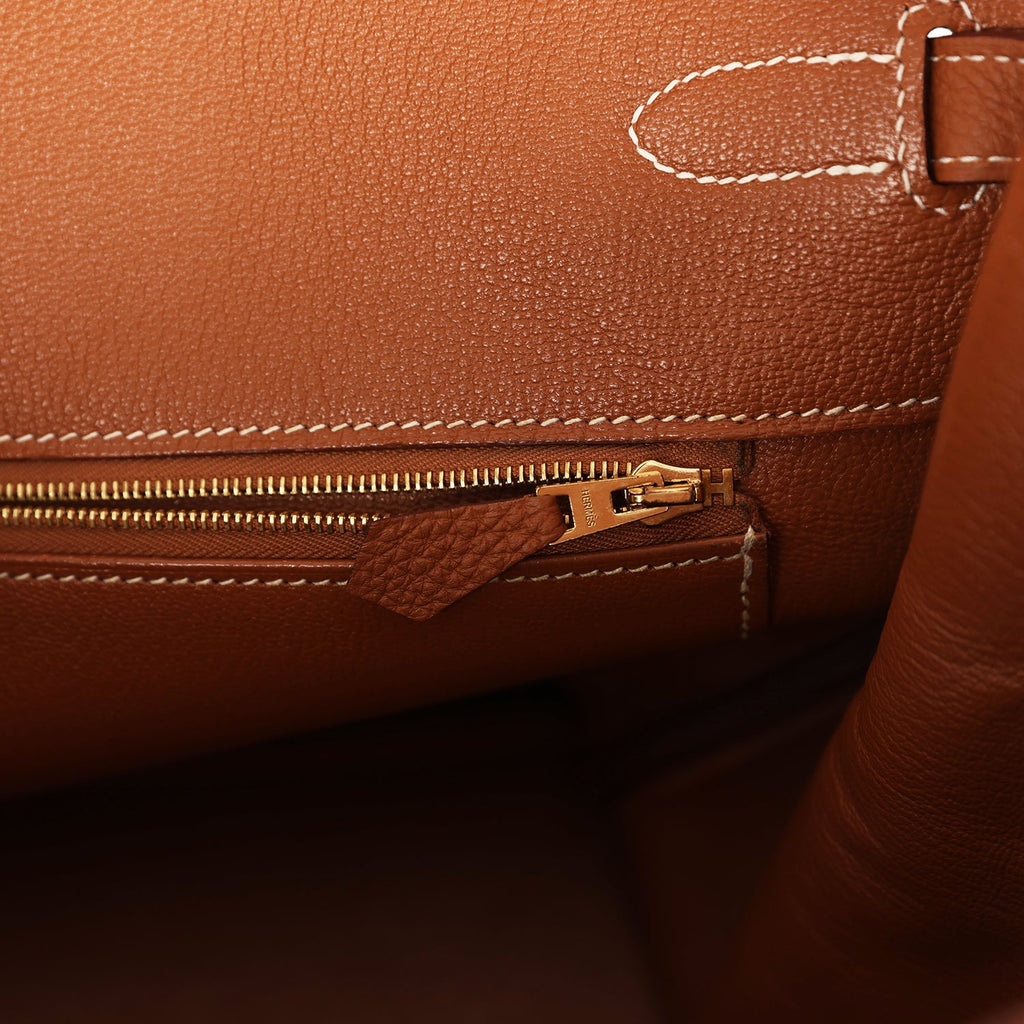 Hermes Birkin 40 Gold Togo Gold Hardware